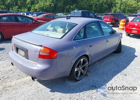 2004 Audi A6 2.7T S-Line из США, поврежденный, VIN WAUCD64B74N102966
